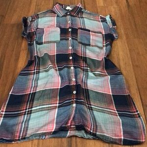 Francesca’s cute plaid dress.